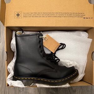 Dr. Martens Lace Up Black Boots